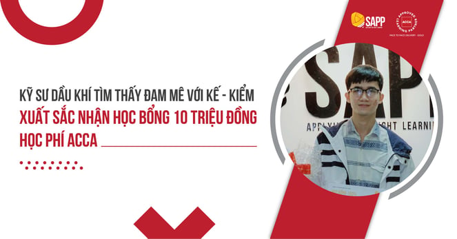 Thiên Thanh nhận học bổng ACCA từ SAPP Academy 