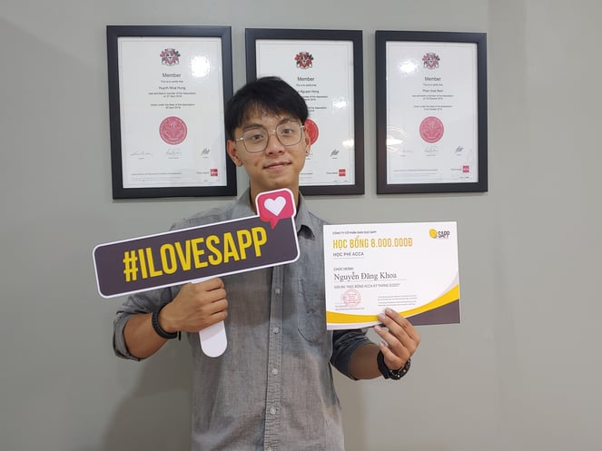 Chàng trai cá tính giành học bổng ACCA - SAPP Academy