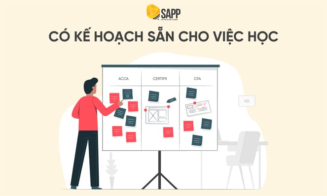 Blog - Có kế hoạch sẵn cho việc học - SAPP