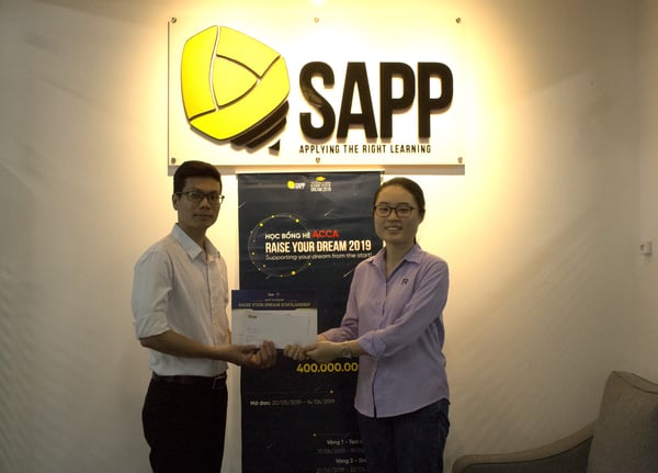 Sau 1 năm Giải nhất Raise Your Dream, Thanh Dung thi đỗ 98 điểm FA/F3 ACCA