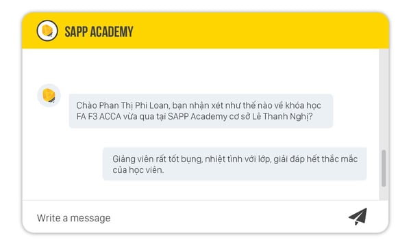 khóa học Financial Accounting (FA F3 ACCA) tại SAPP Academy