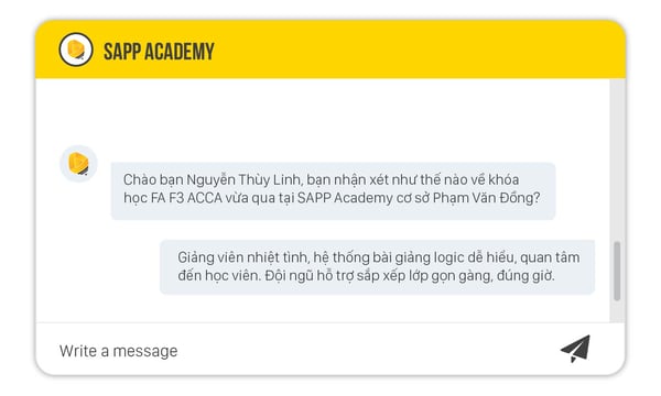 khóa học Financial Accounting (FA F3 ACCA) tại SAPP Academy