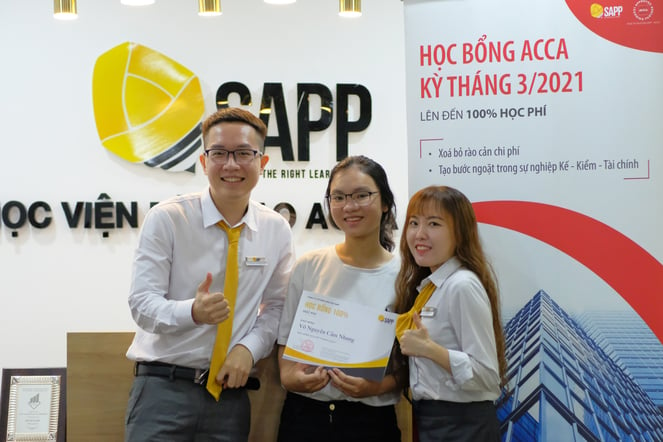 Học bổng ACCA kỳ T3/2021 - SAPP Academy