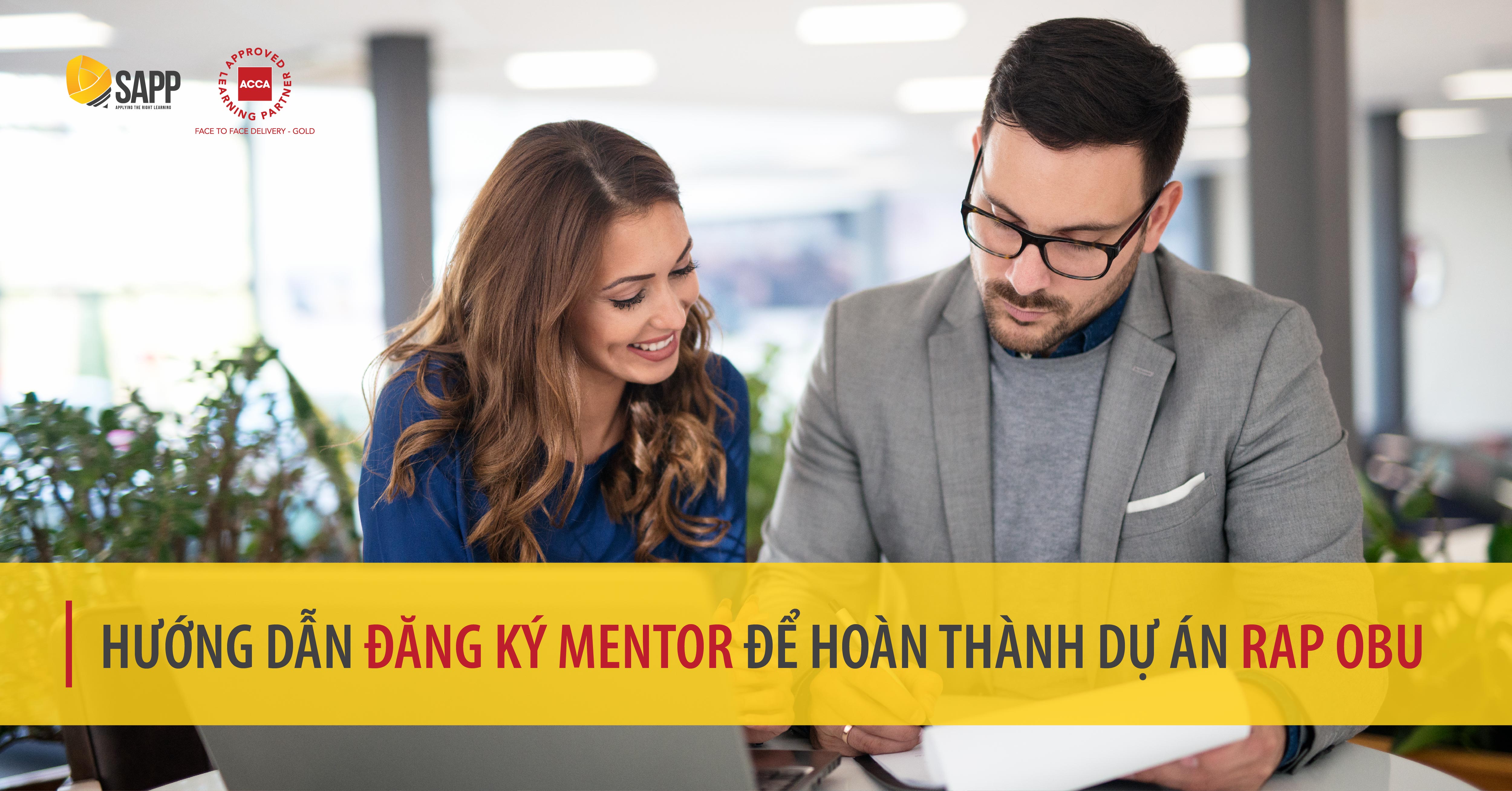 Hướng dẫn đăng ký mentor để hoàn thành Dự án RAP OBU