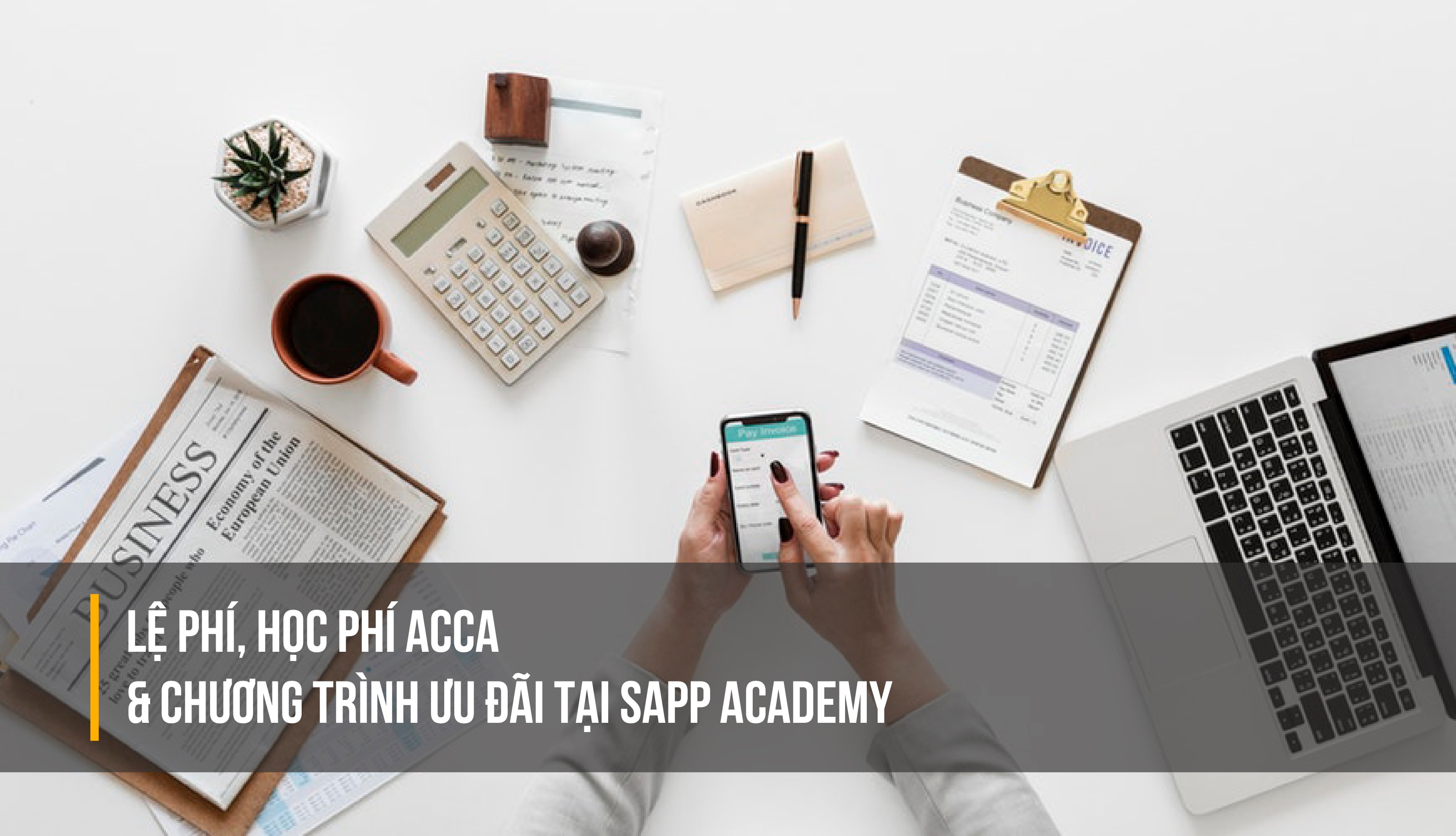 Lệ phí, học phí ACCA